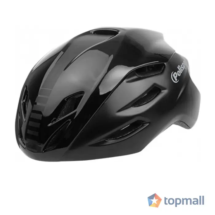 Аксесоар за велосипед Polisport, каска AERO ROAD (L=58/61), BLACK MATTE/BLACK GLOSS - 8739800005 Каски, 25477