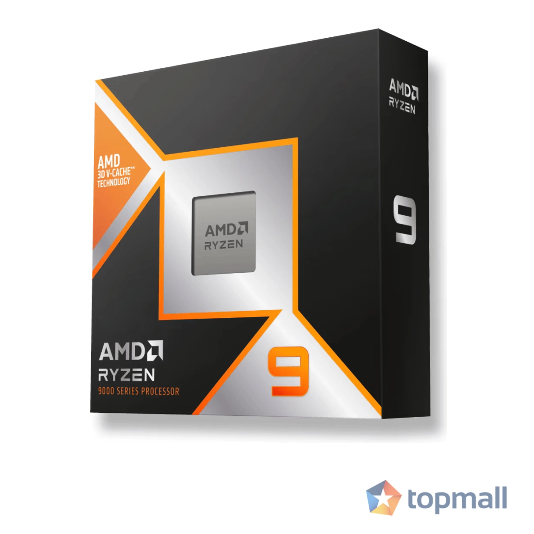 Процесор AMD RYZEN 9 9900X3D, 12-Core, 4.4 GHz, 128MB, 120W, AM5, BOX, No Cooler, (35939403)