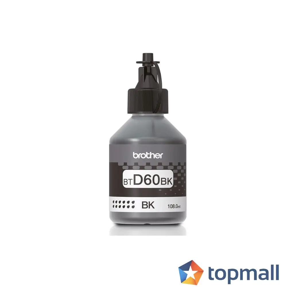 Оригинално мастило Brother BT-D60 Black Ink Bottle, (35947099)