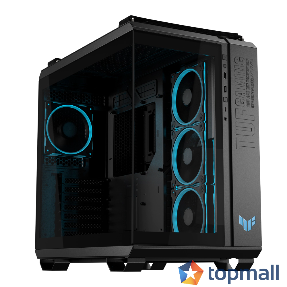 Кутия ASUS TUF Gaming GT502 Horizon ARGB Black Edition, (35939572)