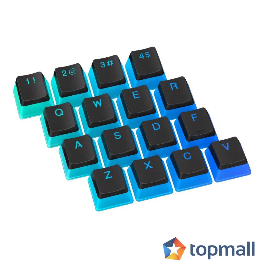 Капачки за механична клавиатура ENDORFY - 104 бр PBT - US Layout, (35939242)