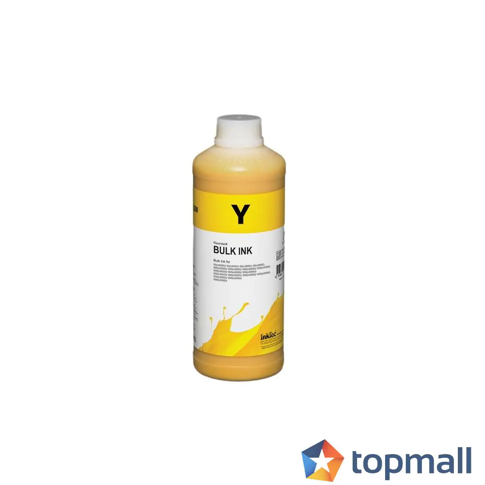 Бутилка с мастило INKTEC за Canon CLI-226Y/426Y/ 526Y/ 726Y, 1000 ml, Жълт, (35932867)
