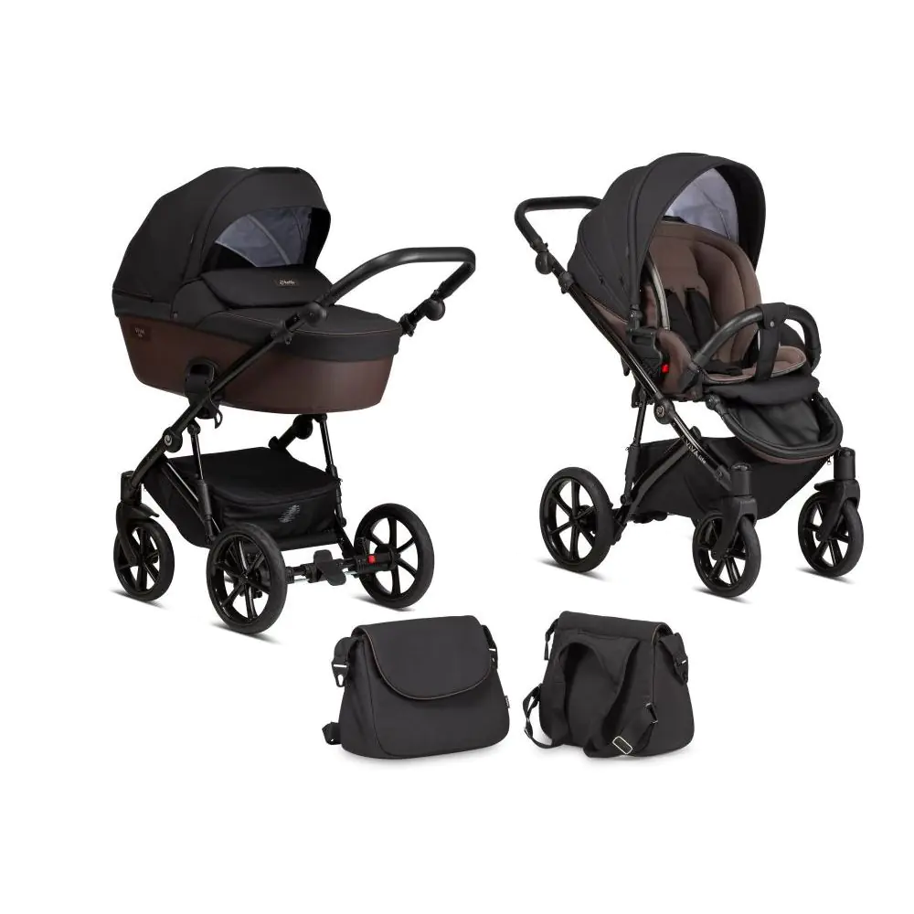 Бебешка количка 2в1 Tutis Viva Life 067 Espresso, (15113)
