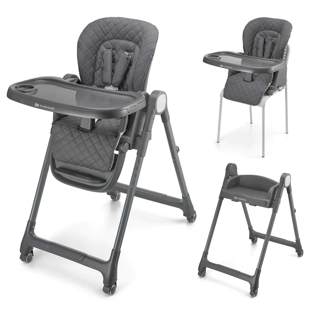 Kinderkraft TULO столче за хранене GREY, (35944069)