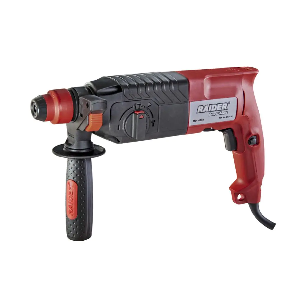 Перфоратор 750W 2.2kg 26mm 3 функции рег. обороти RAIDER RD-HD54, (35924298)