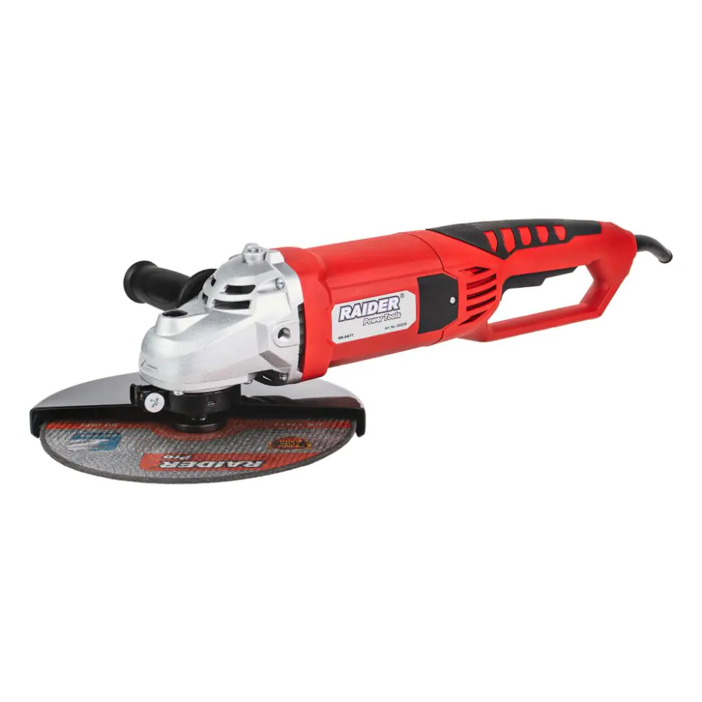 Ъглошлайф 230mm 2000W с плавен старт RAIDER RD-AG77, (35930043)