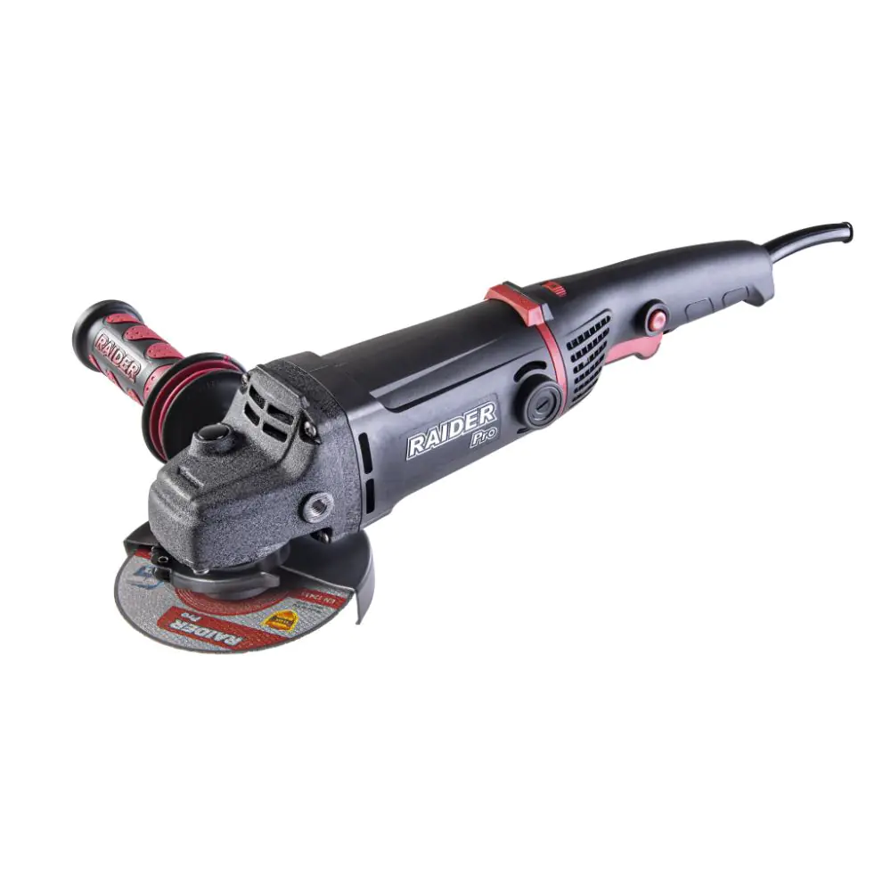Ъглошлайф 125mm 1500W рег. обороти RAIDER PRO RDP-AG64 Black edition, (35924326)