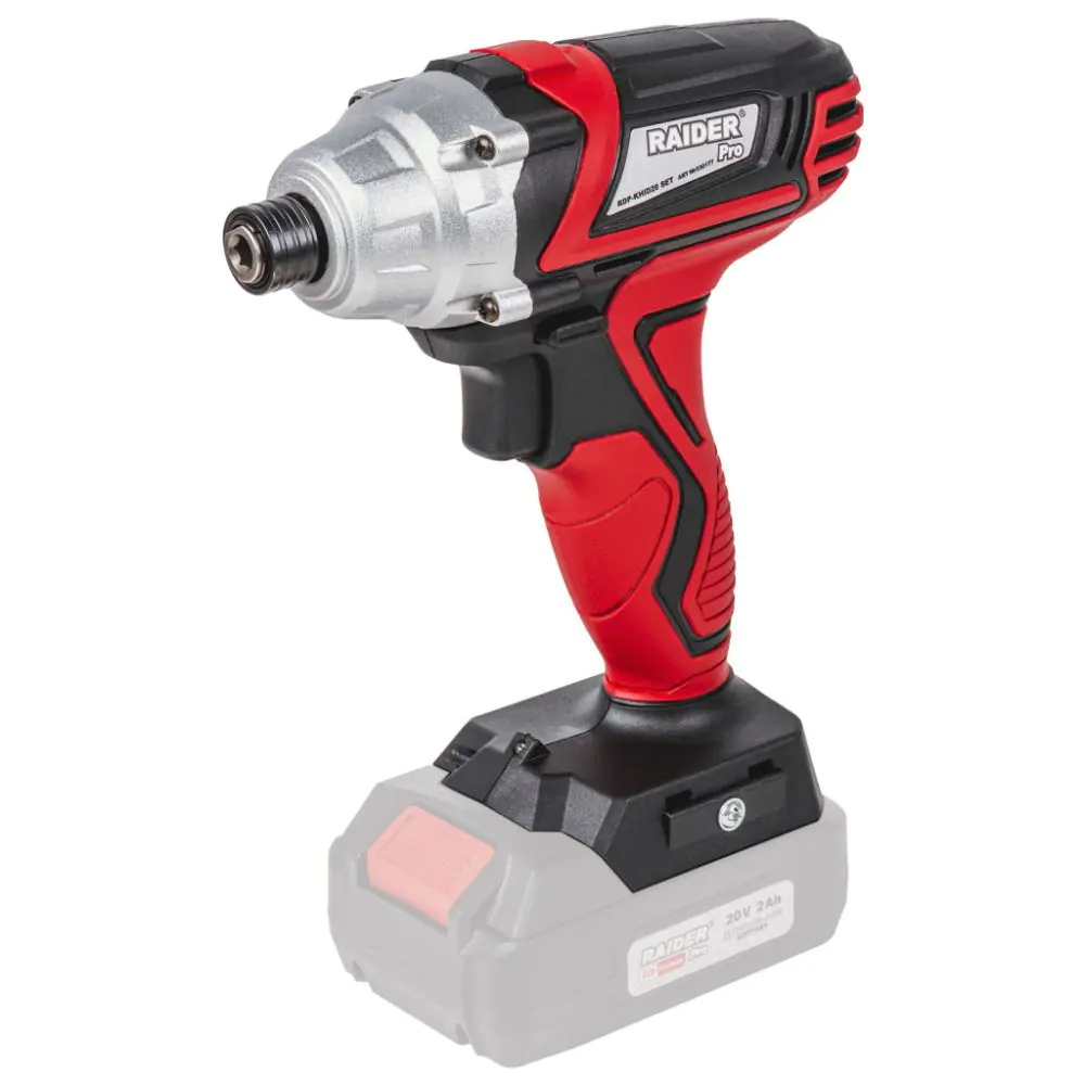 R20 Винтоверт ударен Hex 1/4" 140Nm Solo RAIDER PRO RDP-KHID20, (35930132)