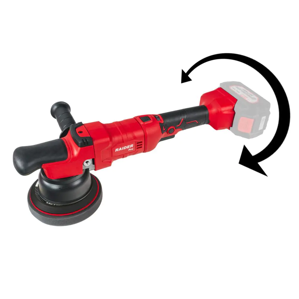 R20 Полирмашина безчеткова Dual Action Ø125mm Solo RAIDER PRO RDP-JPC20, (35930356)