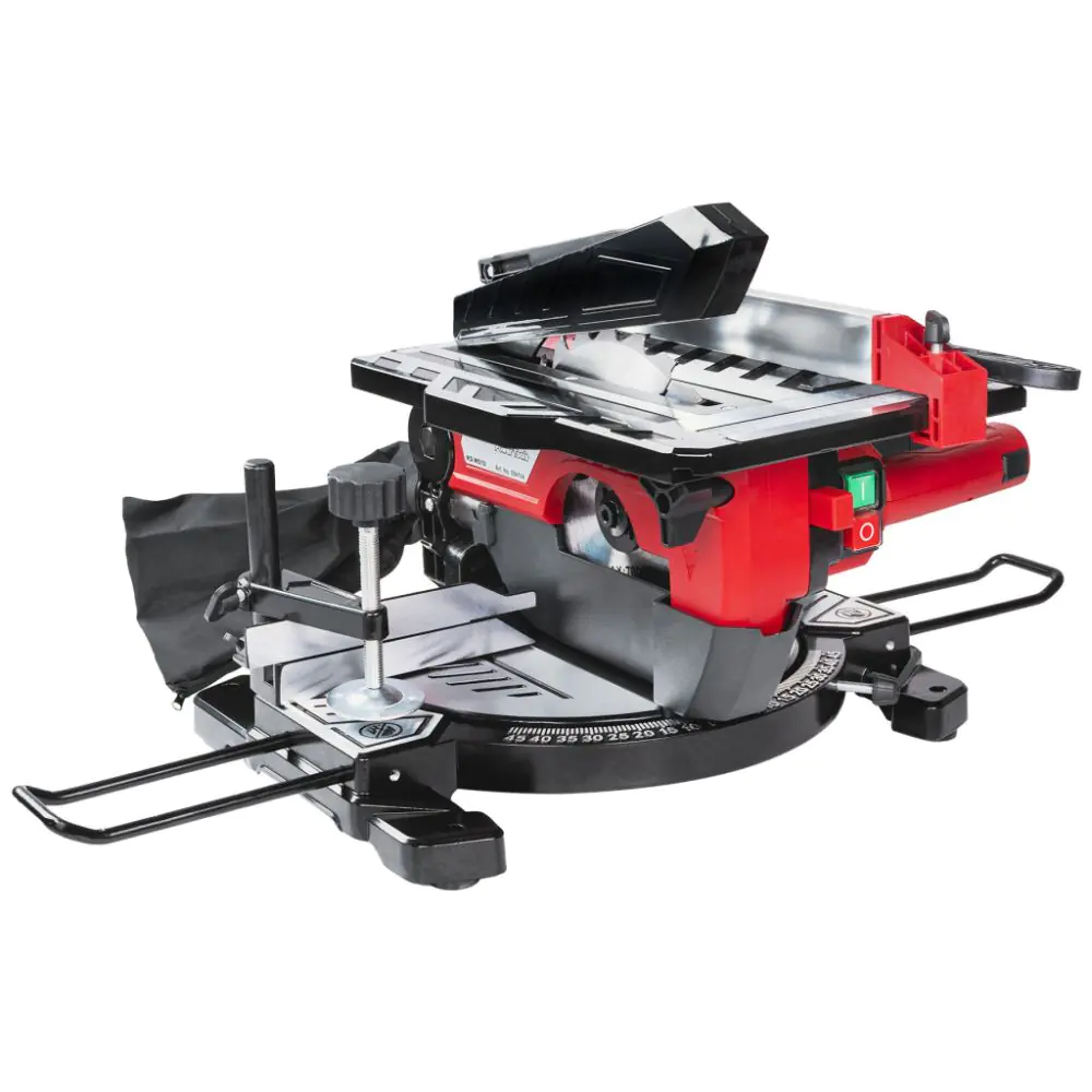 Циркуляр настолен ø210mm 1200W комбиниран RAIDER RD-MS10, (35924533)