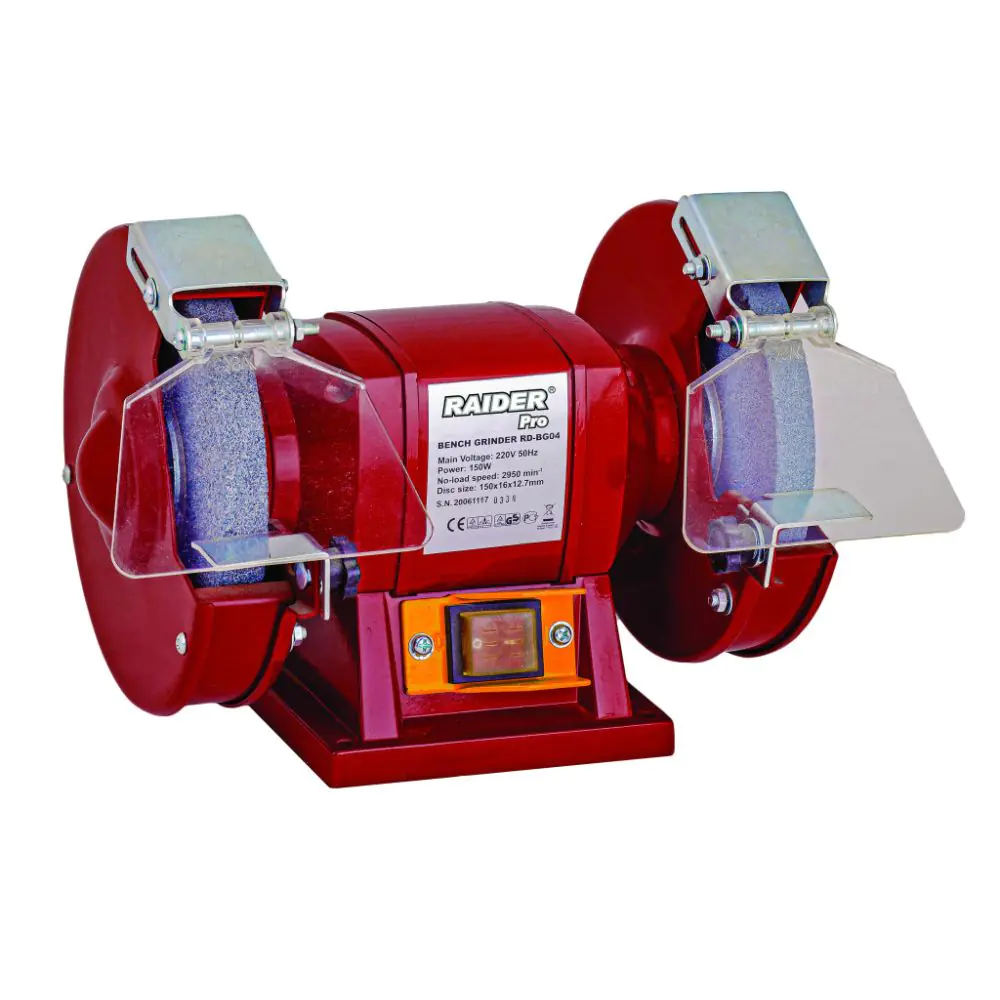 Шмиргел 250W ø150mm RAIDER PRO RDP-BG04, (35924555)