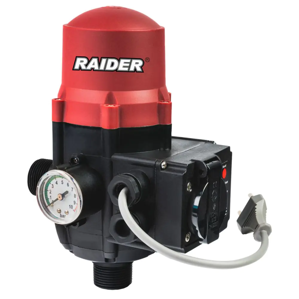 Пресостат електронен 2.2kW 1" 60°C регулируем RAIDER RD-EPC03, (35930662)