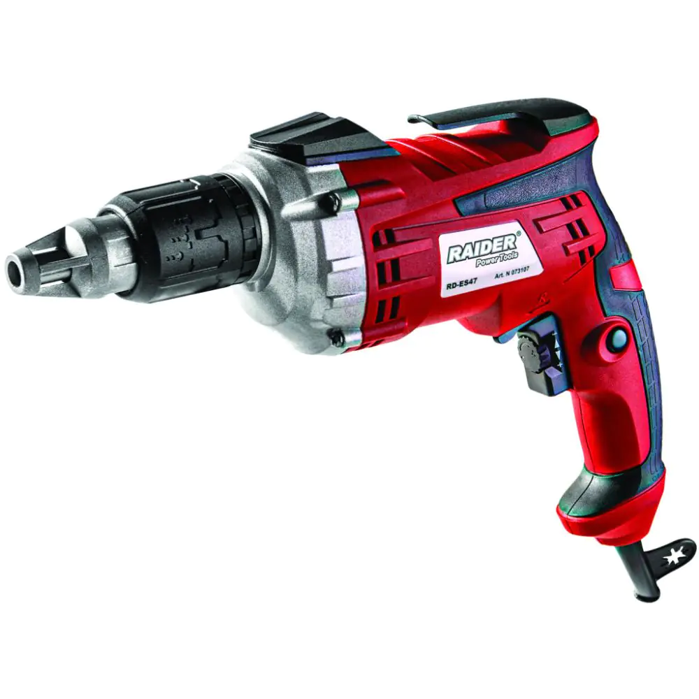 Винтоверт за гипсокартон 710W 1/4" метален корпус RAIDER RD-ES47, (35924616)