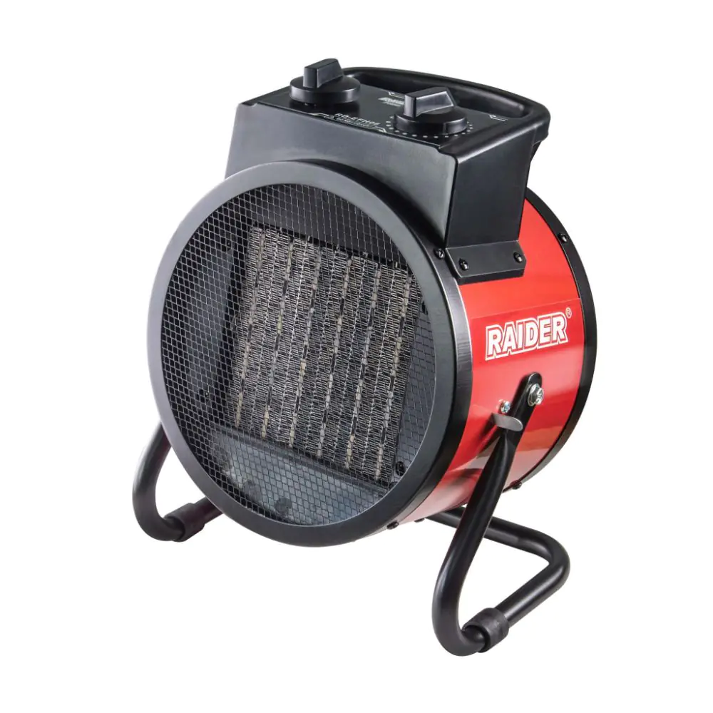 Калорифер електрически 3kW RAIDER RD-EFH08, (35924818)
