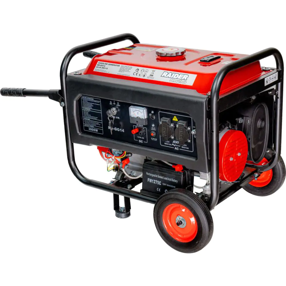 Генератор за ток бензинов 3kW ел. стартер RAIDER RD-GG14, (35930059)