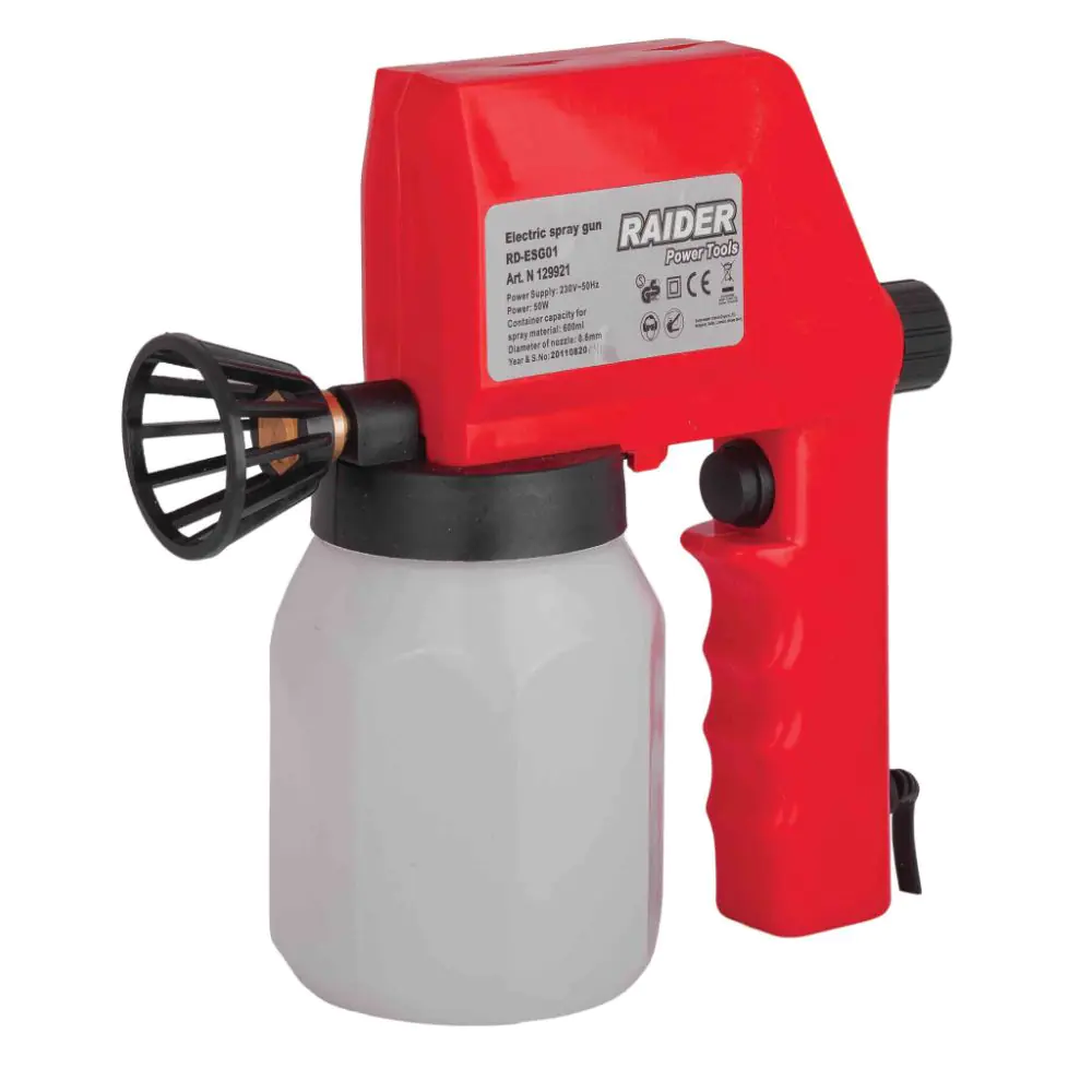 Пистолет за боя 50W ø0.6mm 600ml RD-ESG01 Green Tools, (35925083)