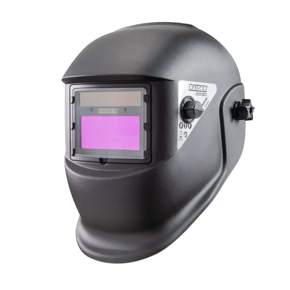 Шлем заваръчен фотосоларен DIN 9-13 Gr 92x42 RAIDER RD-WH06, (35929699)