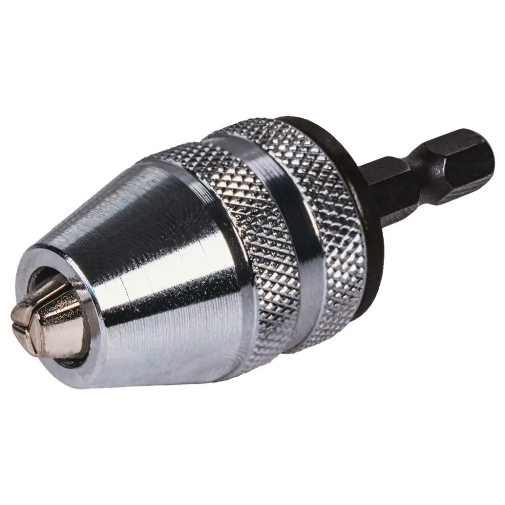 Патронник за винтоверт HEX 1/4" 8mm самоз. метален, (35930201)
