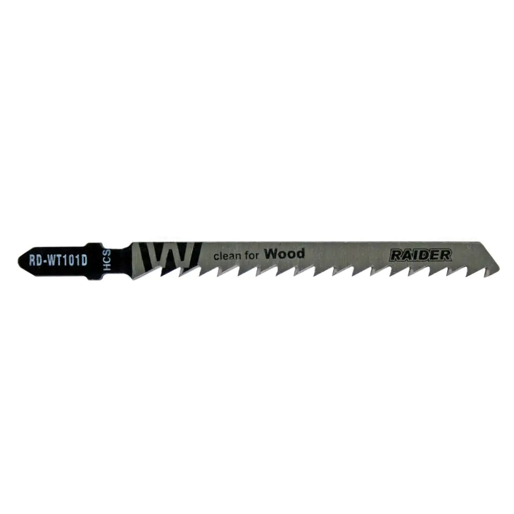 Нож за зеге за дърво "T" 100(75)4.0mm 2бр. RAIDER RD-WT101D, (35925475)