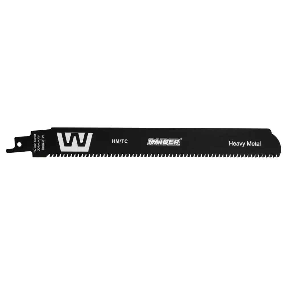 Нож за саблен трион за метал 228mm 3mm 8TPI RAIDER RD-MS1130HM, (35930406)