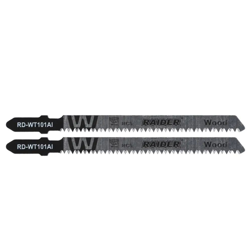 Нож за зеге дърво 100mm 1.7mm 15TPI 2бр. RAIDER RD-WT101AI, (35930310)