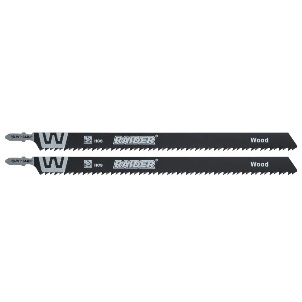 Нож за зеге дърво 250mm 4.0mm 6TPI 2бр. RAIDER RD-WT1044DP, (35930312)