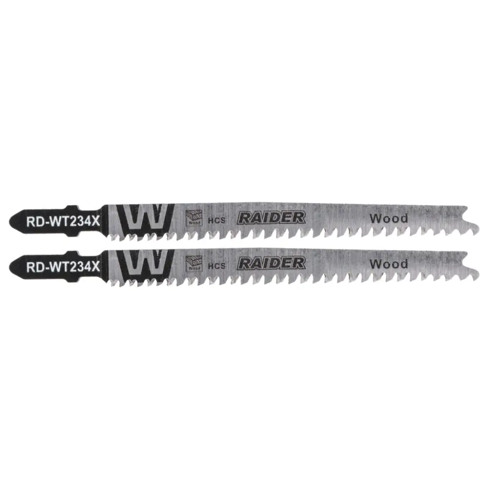 Нож за зеге дърво 116mm 2-3mm 8-12TPI 2бр. RAIDER RD-WT234X, (35930313)