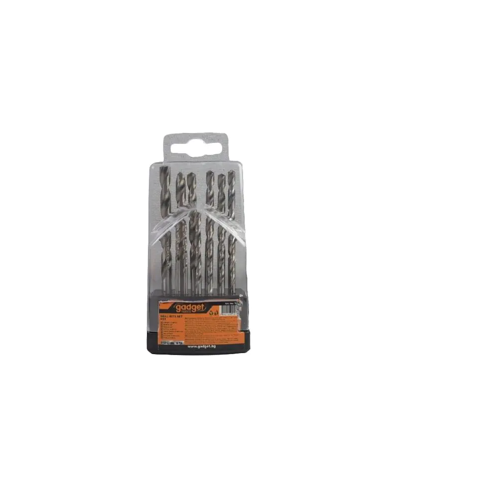 Свредла за метал 13бр ø1.5-6.5mm HSS к-т GADGET, (35925514)