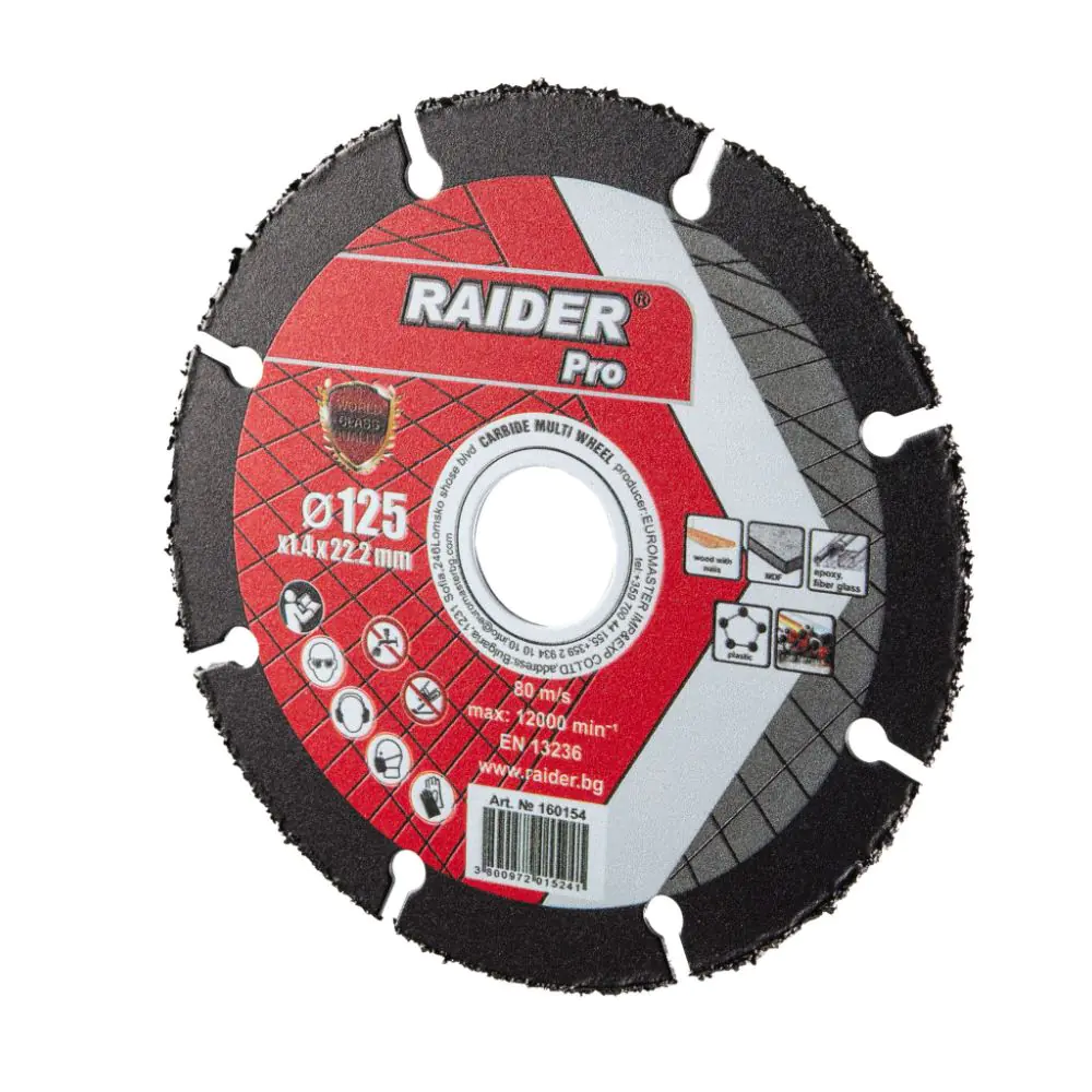 Диск за ъглошлайф Carbide Multi Wheel 125x22.2mm, (35925728)
