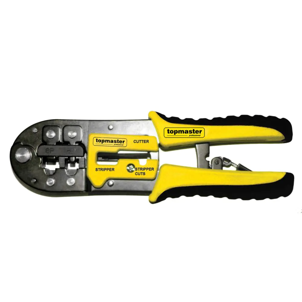 Клещи кримпващи за тел. и комп. конектори Topmaster Professional, (35926020)
