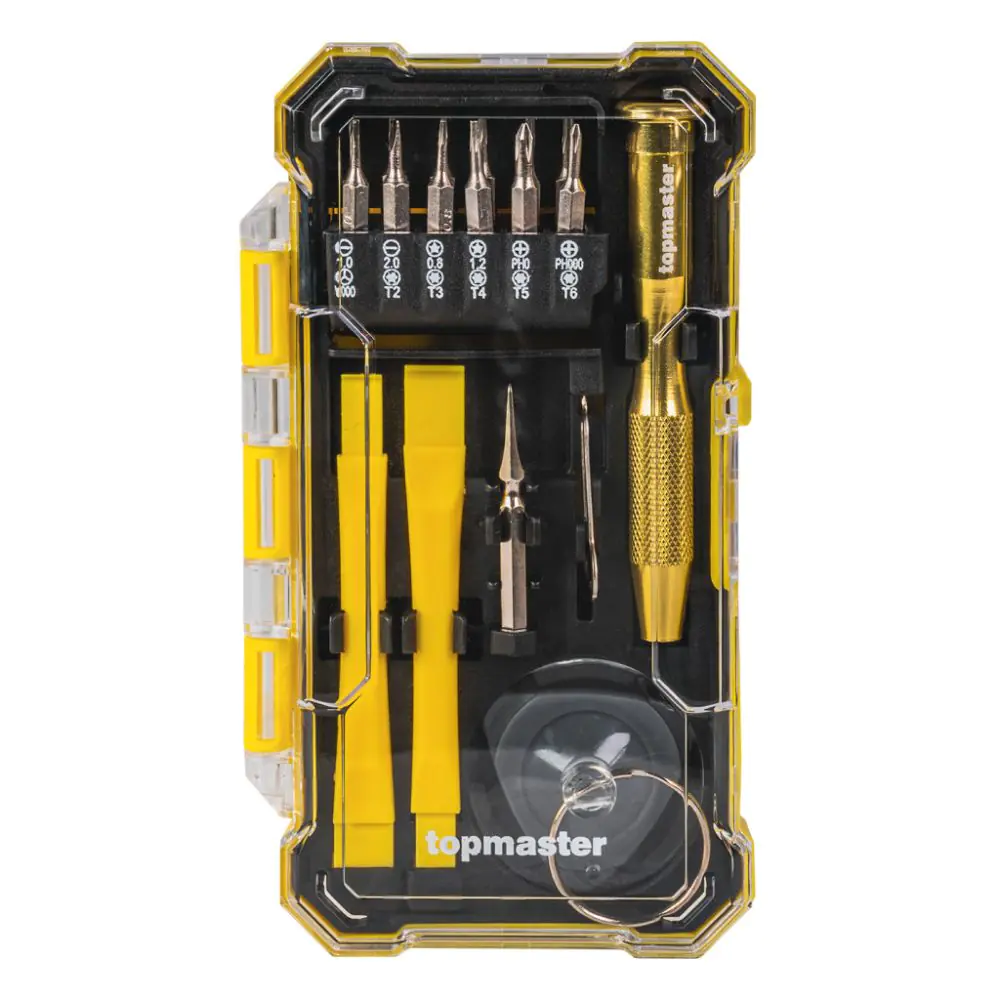 Комплект за ремонт на електроника, 19 части Topmaster Professional, (35930174)