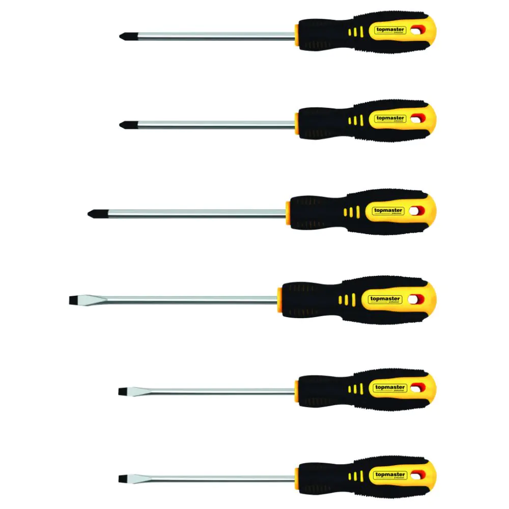 Отвертки к-т 6 бр CR-V Topmaster Professional, (35926208)