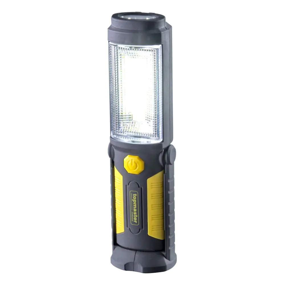 Лампа работна акумулат. 2 светлини 3W COB + 1W Topmaster Professional, (35926448)