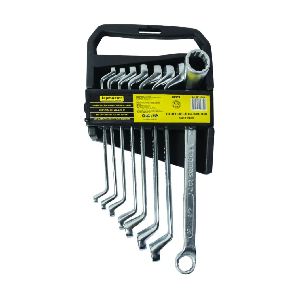 Ключ лула к-т 8бр 6x22mm CR-V PRESS Topmaster Professional, (35926467)