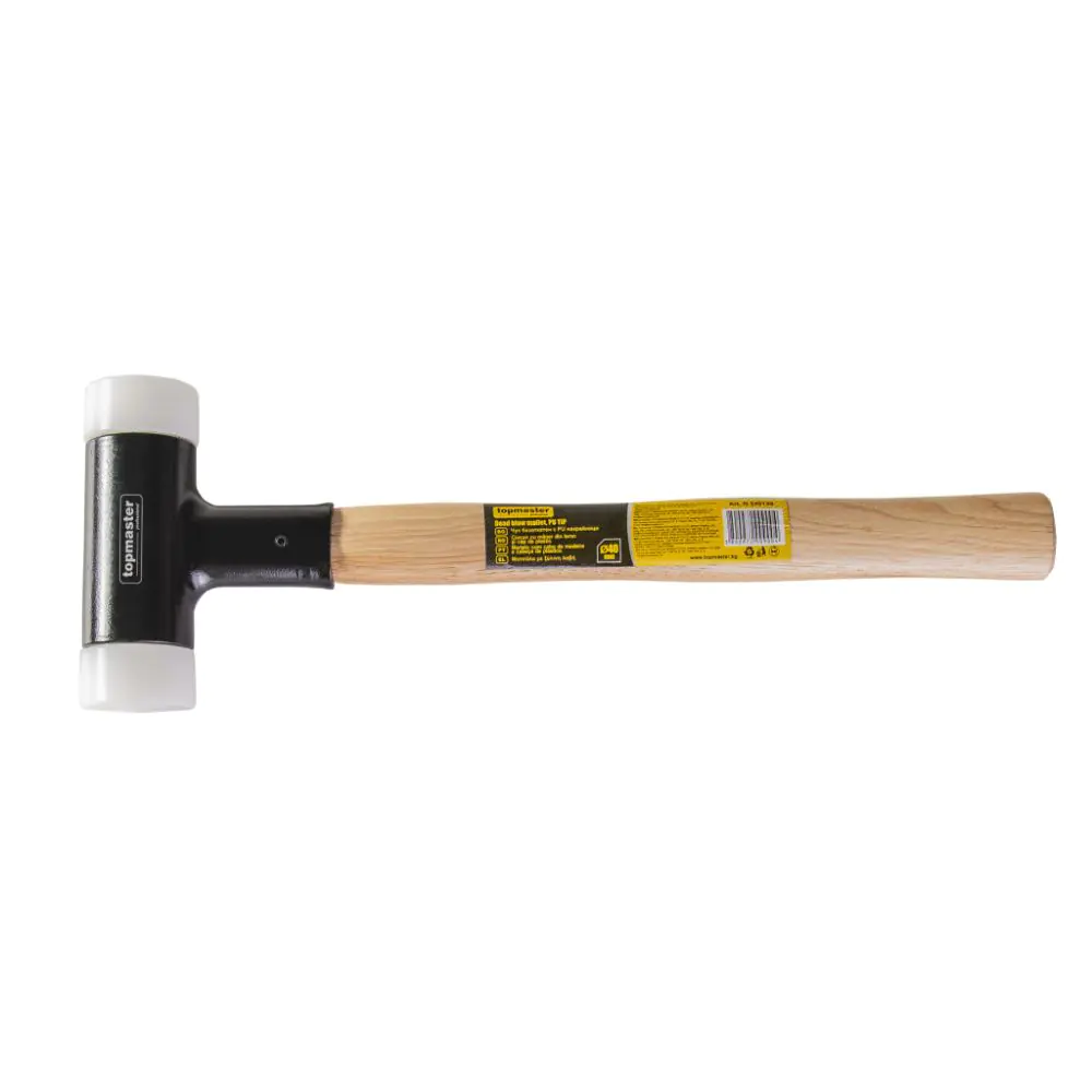 Чук безоткатен с PU накрайници 40mm Topmaster Professional, (35926556)