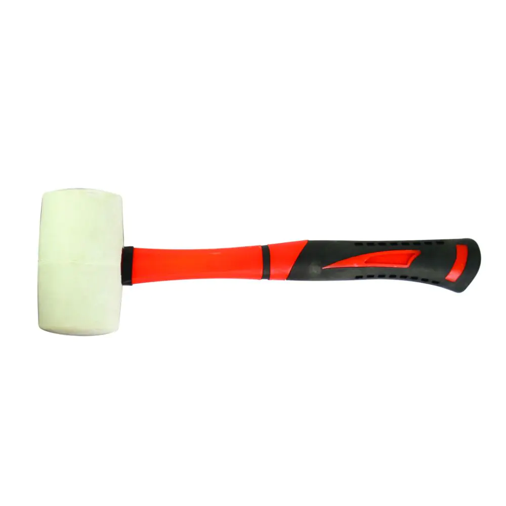 Чук гумен с дръжка TPR бял 340g GADGET, (35926608)