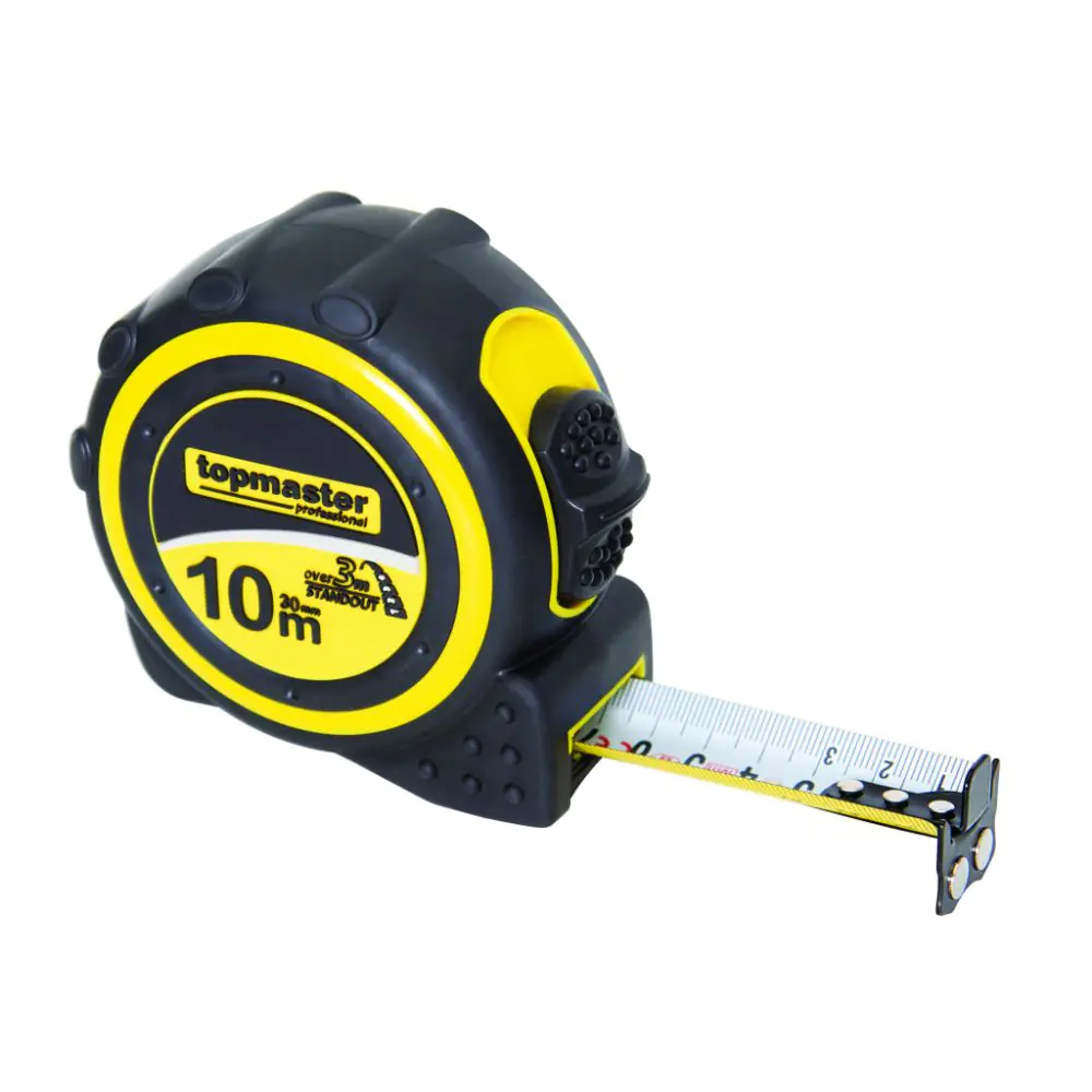Ролетка магнитна OS трето поколение 10m x 30mm Topmaster Professional, (35926682)