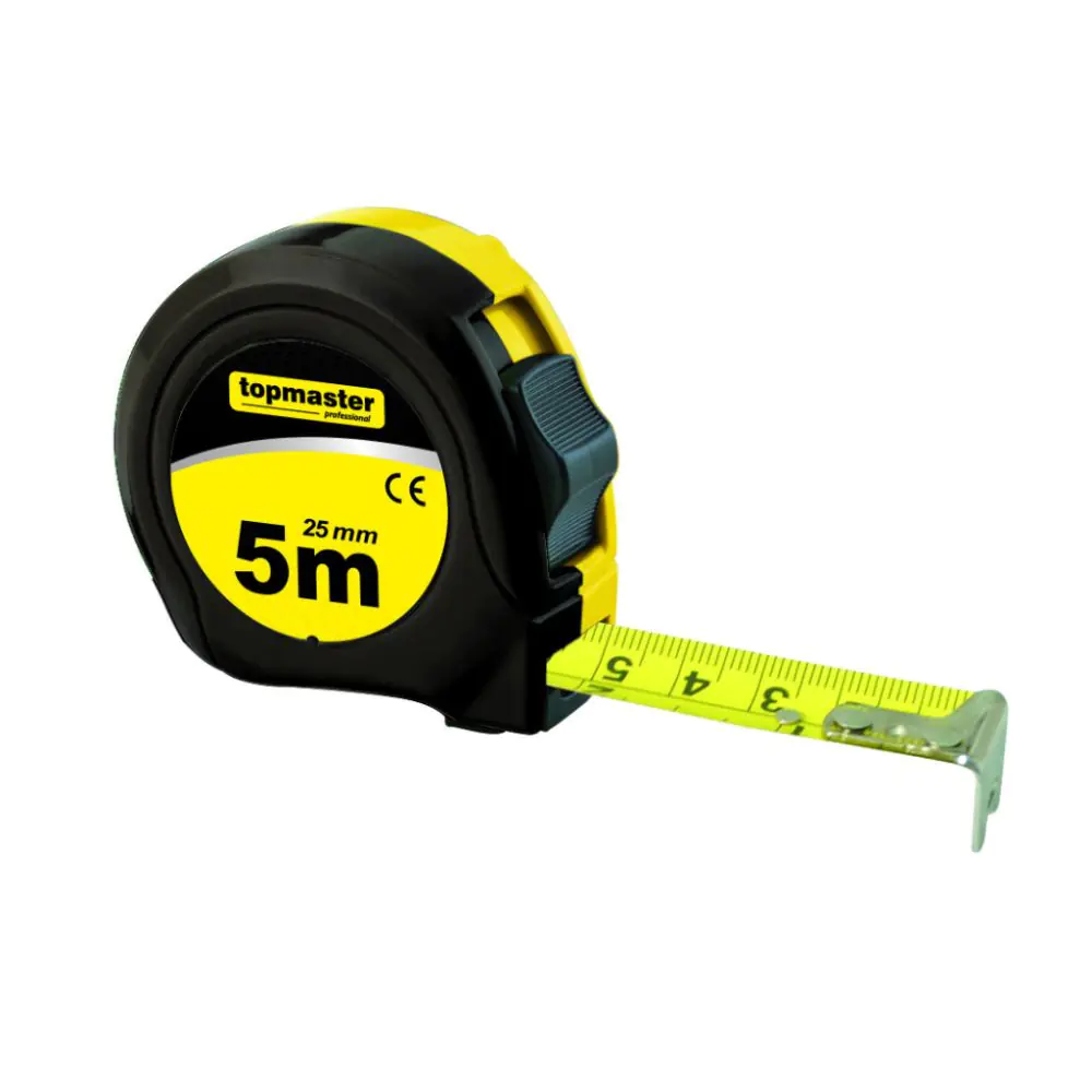 Ролетка Black edition 5М Х 25mm Topmaster Professional, (35926705)