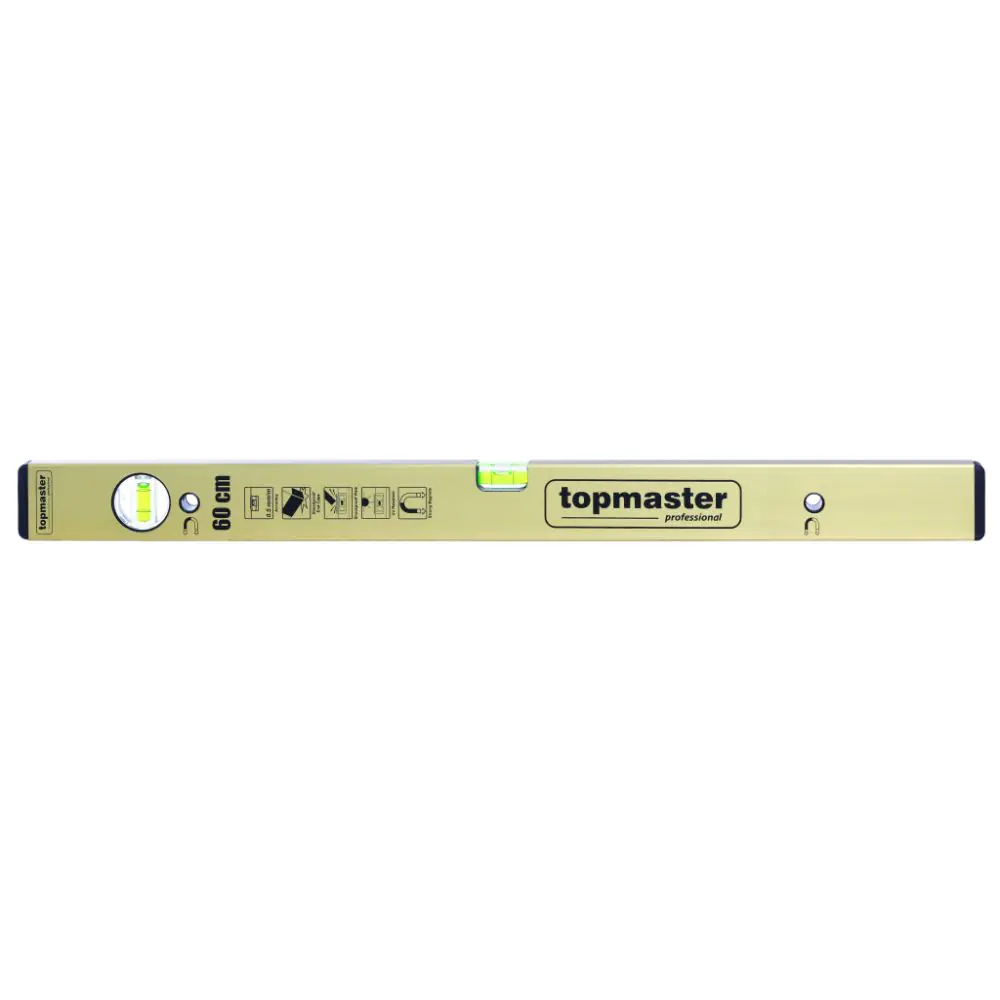 Нивелир алуминиев с магнит трето поколение 600mm Topmaster Professional, (35926757)