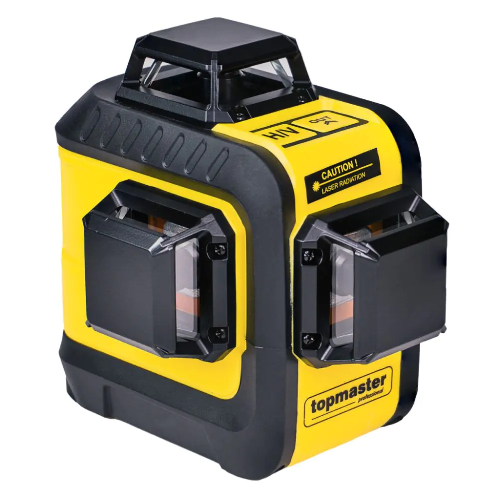 Лазерен нивелир 3D зелен лъч  Topmaster Professional, (35926794)
