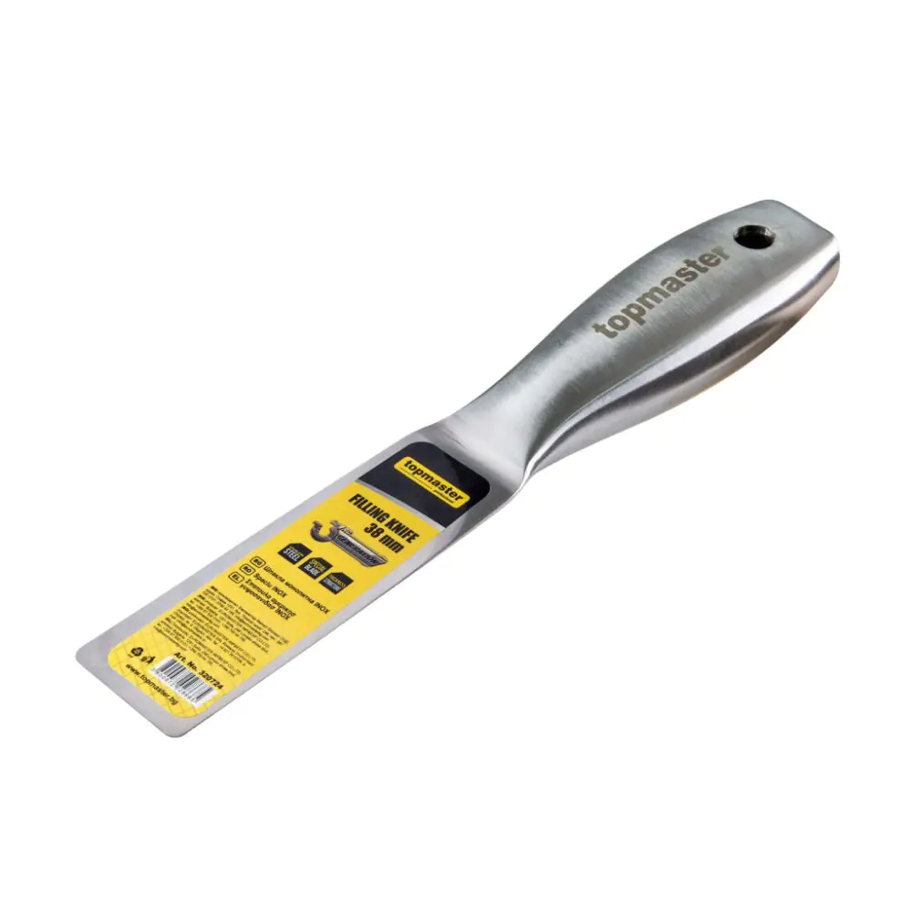 Шпакла монолитна INOX 38мм Topmaster Professional, (35929856)