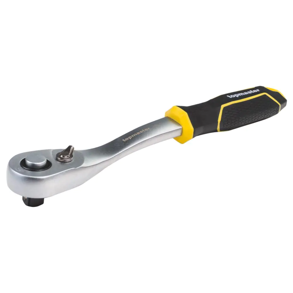 Тресчотка извита 1/2" 90з. CR-V Topmaster Professional, (35930688)