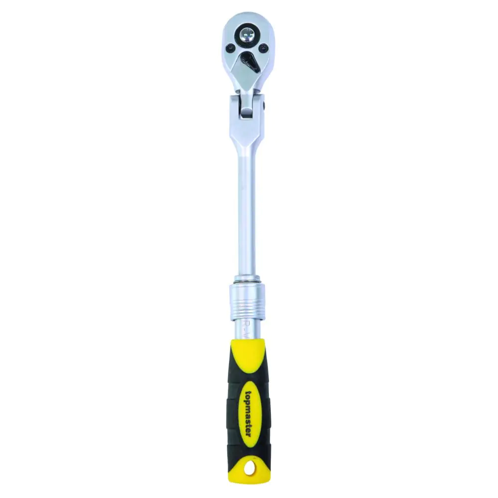 Тресчотка с телеск. дръжка 1/4" 72 зъба 185-235mm Topmaster Professional, (35927568)