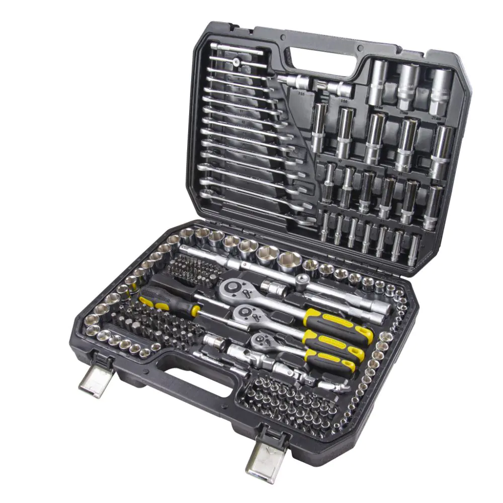 К-кт инструменти 216 части 1/4" & 3/8" & 1/2" CR-V Topmaster Professional, (35927642)