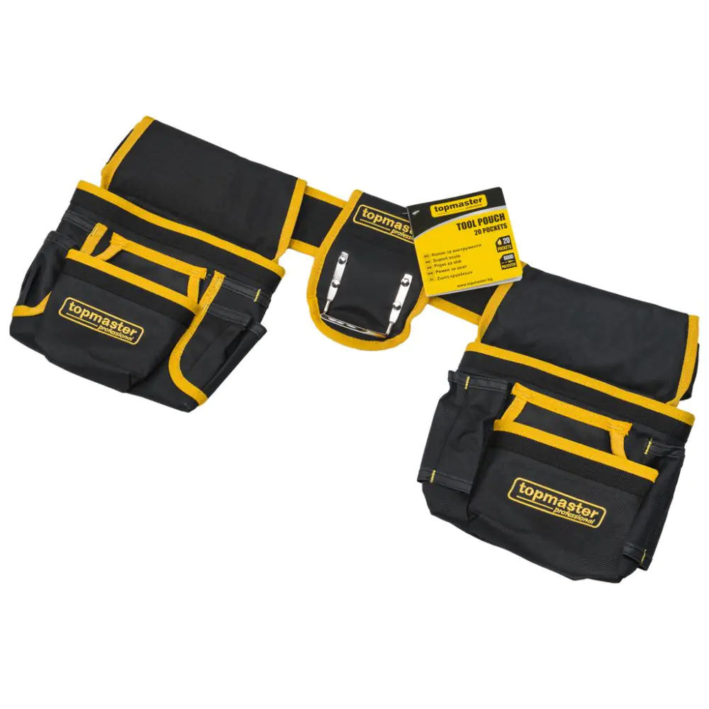 Колан за инструменти 20 джоба - държач за чук Topmaster Professional, (35930670)