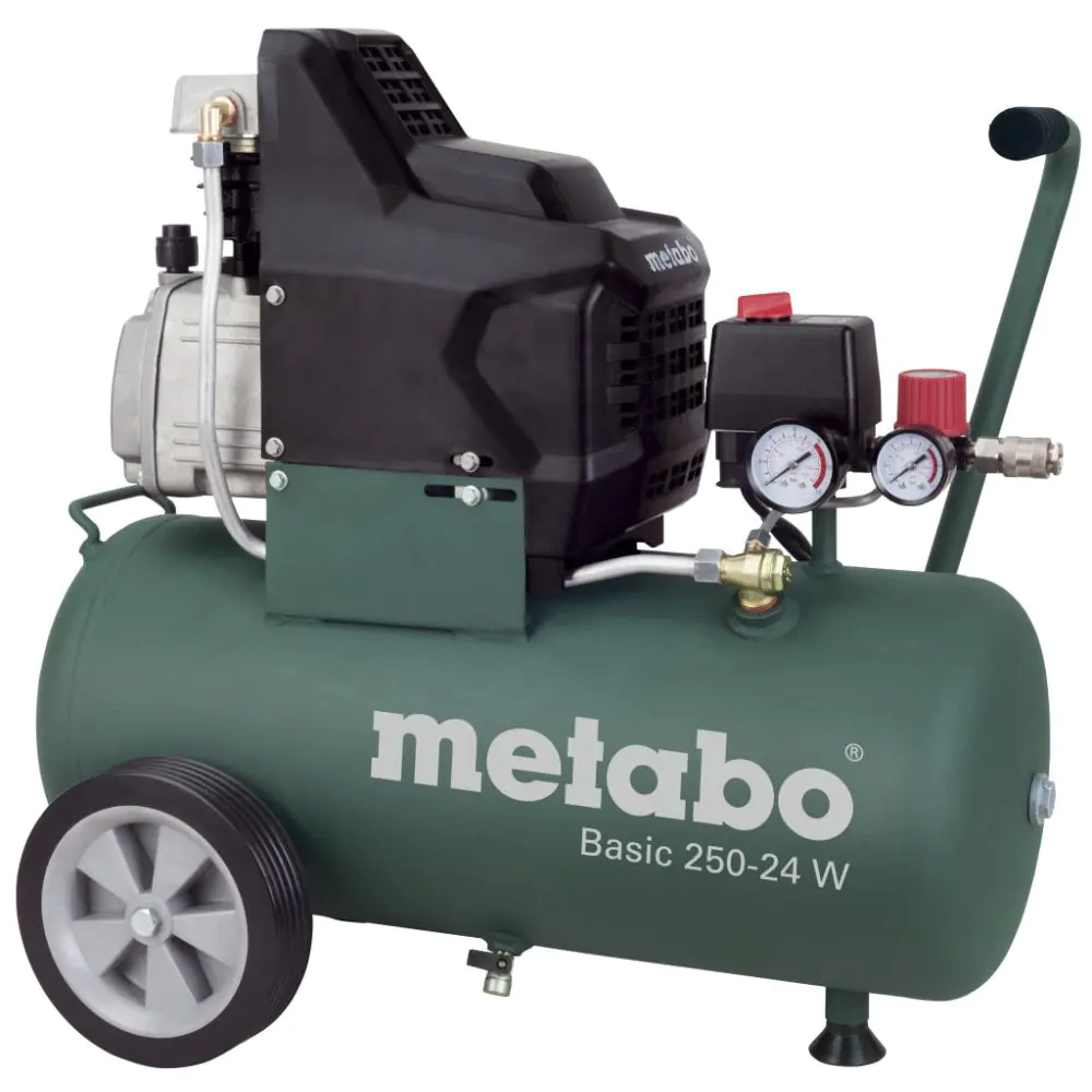 Компресор 24 л 1.5kW METABO BASIC 250-24 W, (35928896)