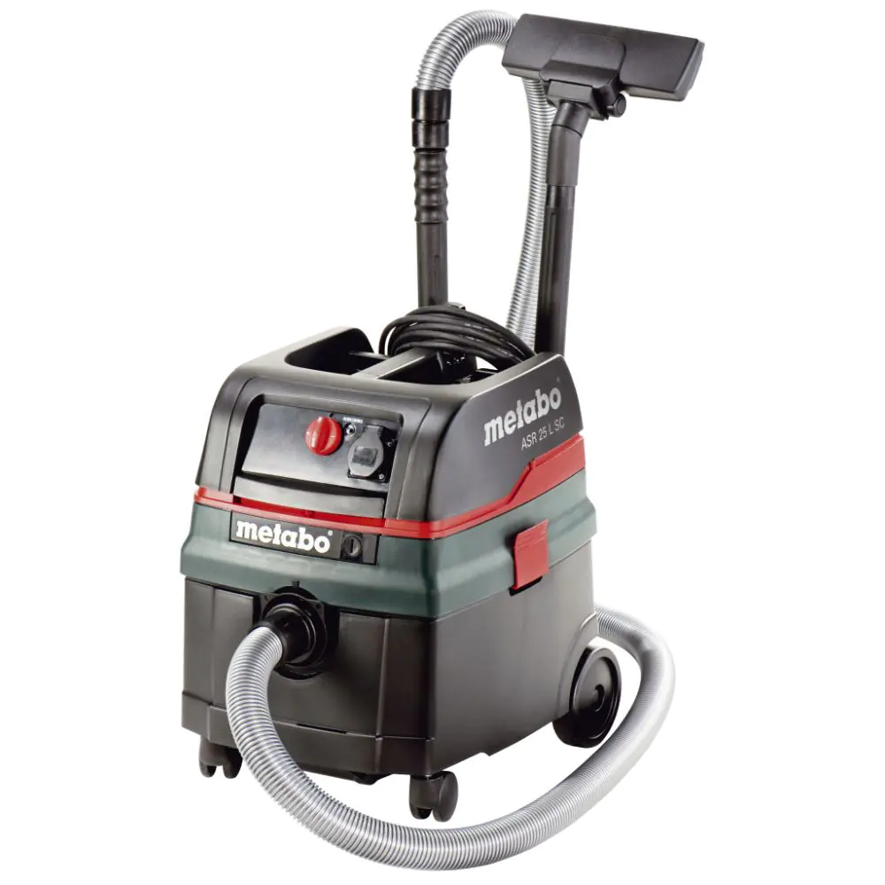 Прахосмукачка 1400W METABO ASR 25 L SC, (35928943)