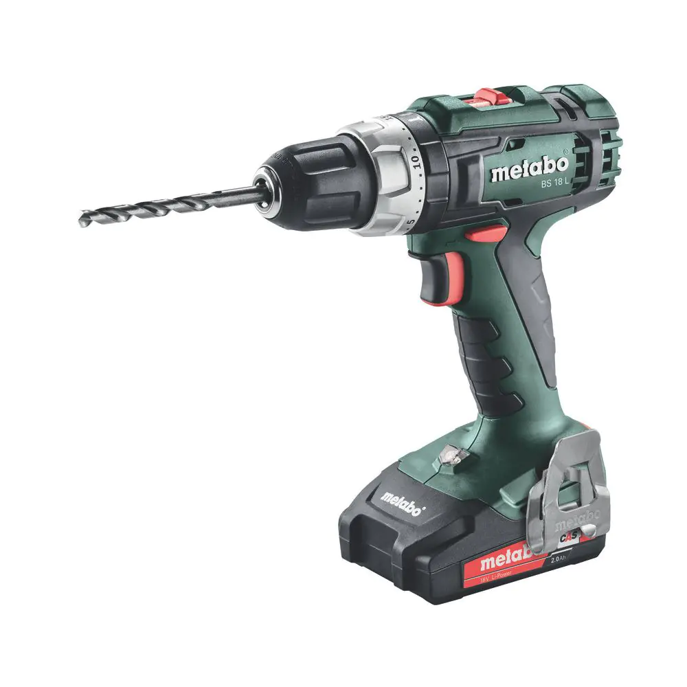 Винтоверт акум. 18V 50Nm METABO BS 18 L 2X2.0Ah, (35928994)