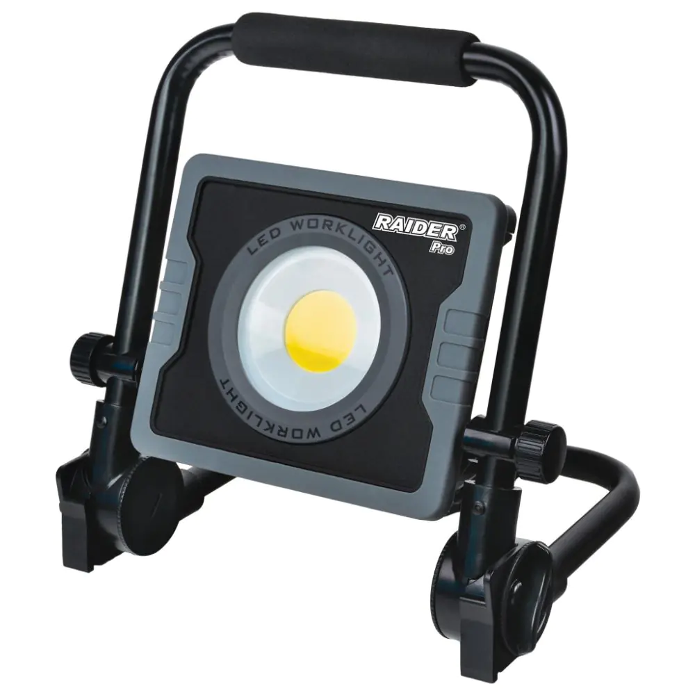 Лампа работна 3,7V 10Ah 30W 3300lm USB Dimmer RAIDER PRO RDP-WL02, (35930360)