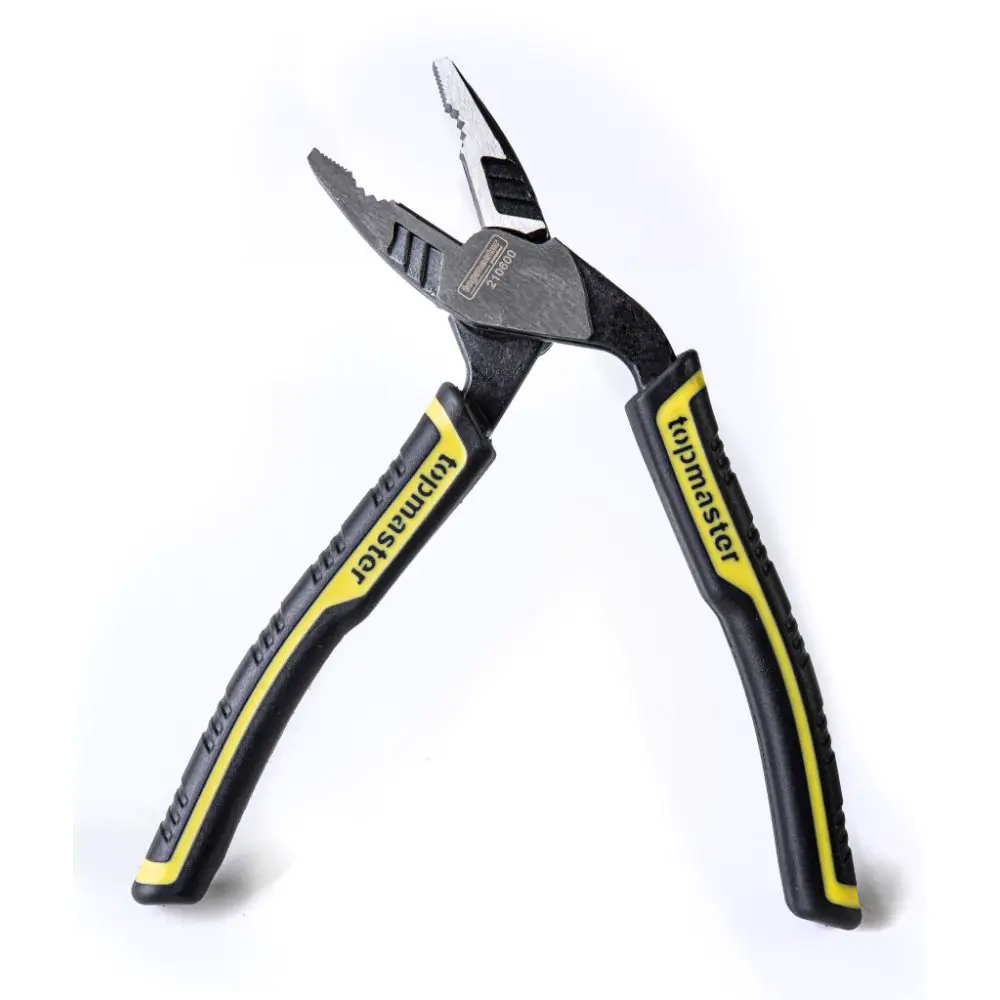 Клещи комбинирани извити трето поколение 190 mm Topmaster Professional, (35926006)